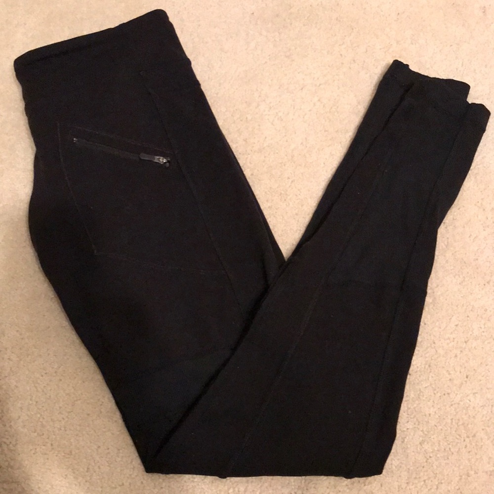 Lululemon Zipper Track Pant With Ribbed Fabric! - image 1